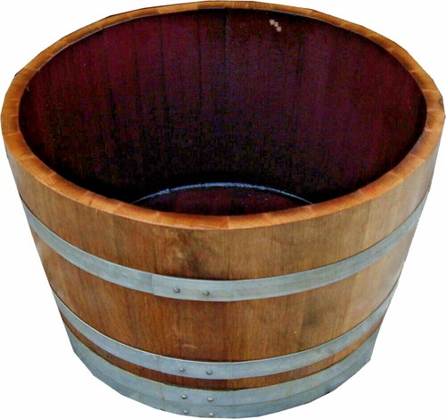 Holzfaß weinfaß halb - holzfaß,
