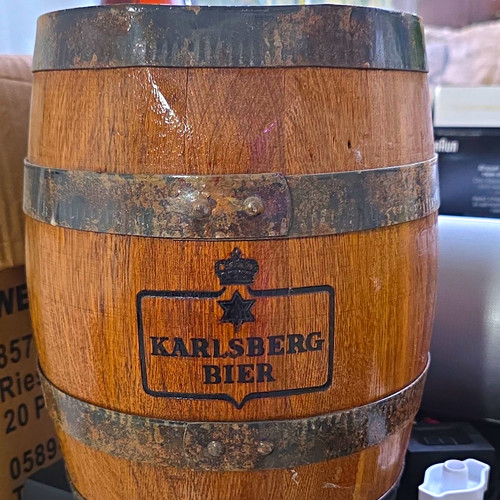 Karlsberg bier holzfass - bier,