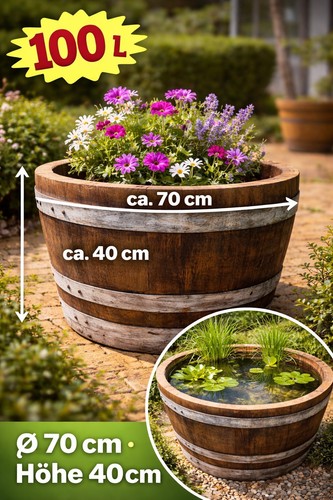 Fassabschnitt eiche 100l - fassabschnitt,