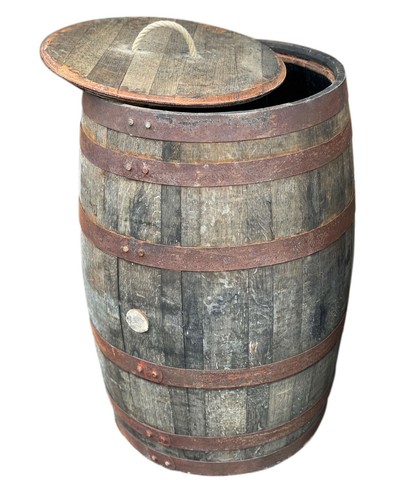 Whiskyfaß holzfass regentonne - holzfass,